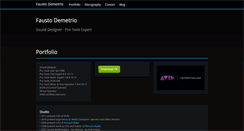 Desktop Screenshot of demetrio.biz