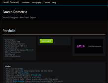Tablet Screenshot of demetrio.biz